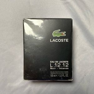 Lacoste L.12.12 EDT Noir-Intense 100ml. Cologne